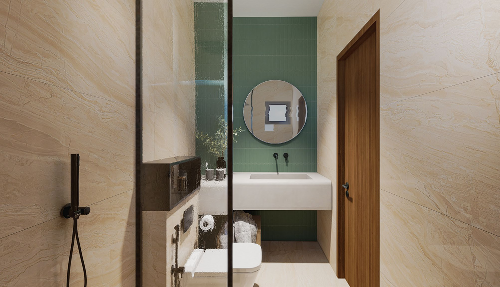 Premium Bathroom Design — Porous Greenway Chennai